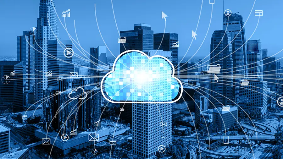 ارتباط فضای ابری در شهر ها و میان کاربران در مرکز داده ها Data Center