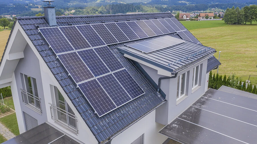پروژه انرژی خورشیدی اجرا توسط نورسان انرژی برای ساخت پنل های انرژی خورشیدی ویلا