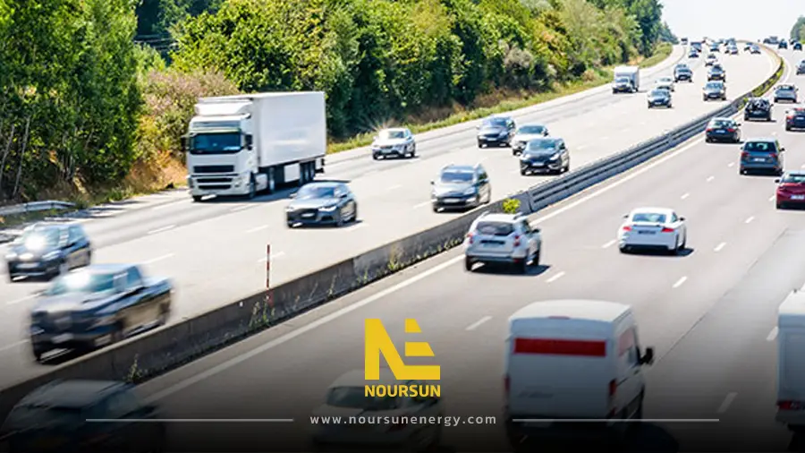 بزرگ راه و حرکت سریع ماشین ها و مزایای دوربین پلاک خوان شرکت نورسان انرژی در جاده ها